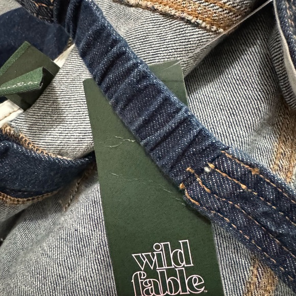 Elegant Dark Blue Denim Dress XL NWT NEW - Picture 9 of 11